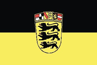 Baden-W&uuml;rttemberg Flag 20x30cm - Bw2030 72dpi - BW2030