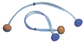 Sail Lash With Plastic Ball End, L=400mm, &Oslash;4mm - C0804040 72dpi - C0804040