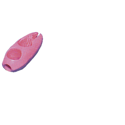 Nylon Olive For Shock Cord &Oslash;5mm, Rose - C2505015 72dpi - C2505015
