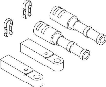 Connection Kit For Omc Sterndrives For Cables Cc230, Cc330 & Ccx633 - Ca27320 72dpi - CA27320