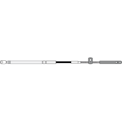 Seastar Control Cable Cc189 10' (3.05m) For Mercury-G2 - Cc18910 72dpi - CC18910