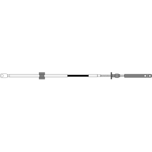 Seastar Cable Cc205 13' (3.96m) Omc Turbo Jet-Throttle - Cc20513 72dpi - CC20513