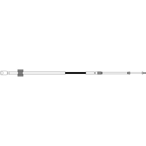 Seastar Control Cable Cc210 16' (4.88m) For Mariner - Cc21016 72dpi - CC21016