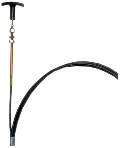 Seastar Shut-Off Cable 30' (9,14m) With T-Handle And Mounting Kit - Cc34330 72dpi - CC34330