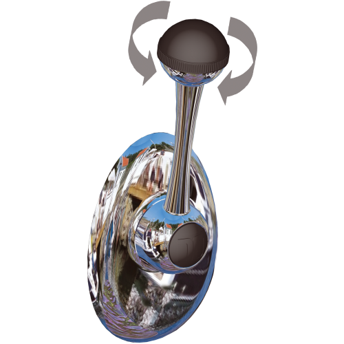 Dual Action Side Mount Control Ch2800, With Twist-Grip Switch - Ch2800 72dpi - CH2800