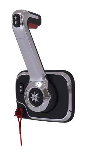 Seastar Xtreme Side Mount Control, Chrome, With Trim Switch & Engine Cut Off Switch - Chx8052p iso 72dpi 1 3 - CHX8051