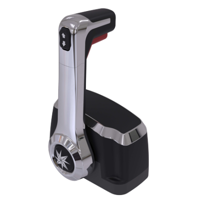 Seastar Xtreme Single Top Mount Control, Neutral Interlock, Trim + Tilt Switch, Chrome - Chx8151p iso 72dpi 1 2 - CHX8152