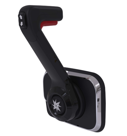 Dometic SeaStar Xtreme control in black - side mount