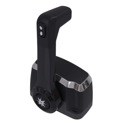 Seastar Xtreme Single Top Mount Control, Standard, Black - Chx8641p iso 72dpi - CHX8640