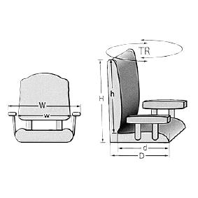 Springfield Fishmaster Folding Chair, Grey/Charcoal, Pinchless - Dims069937 72dpi - 9069937