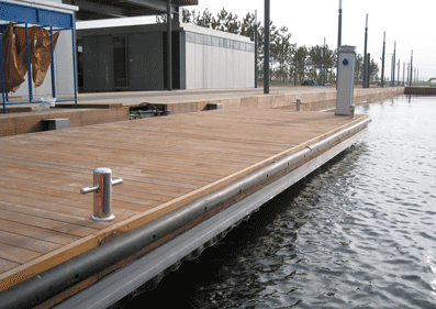 PVC stootlijst, dock 60, B=60mm, wit (min. order 16m) - Dock 2 - 9080461R