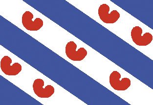 Frysian Flag 30x45cm - Fr3045 72dpi - FR3045