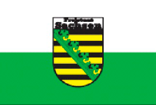 Freistaat Sachsen Flag 20x30cm - Fs2030 72dpi - FS2030