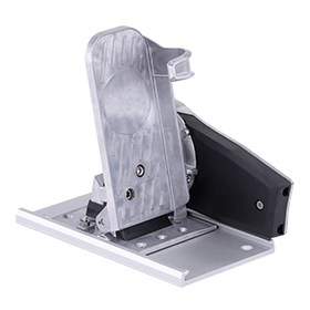 SeaStar foot throttle with adjustable slider base plate - Ft7000 - FT7000