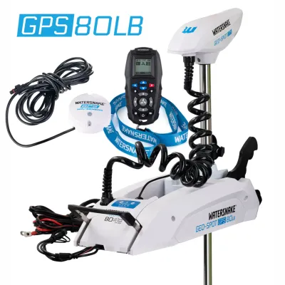 Watersnake Geo-Spot GPS 80lb Bow Mount Motor with 78" Shaft - Geo spot 80 lb - 10000784