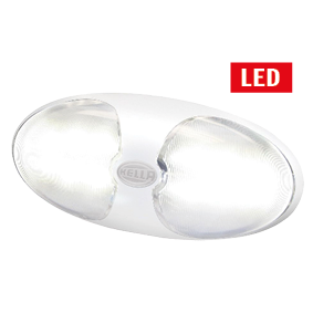Hella Duraled 12 Led, With Switch, White Housing, Ip67 - Gp 041394 - 9041395