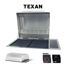 Kenyon Texan 2 Grill Plates Ext 220v 2 X 1500w; Intelliken Touch - Gp 497060 - 497061