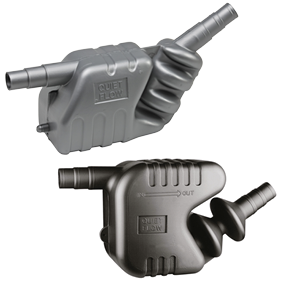 Plastic Waterlock/Muffler, Hose Connection &Oslash;100/115mm, Volume 33l, Capacity: Up To 300hp - Gp486200 72dpi - 486211