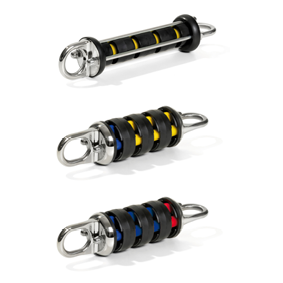 Douglas Marine mooring spring with Master Mooring shock absorber