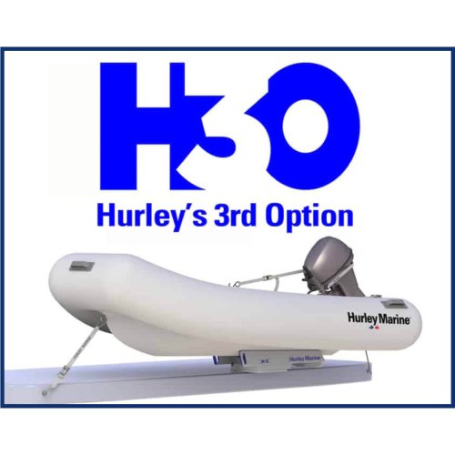 Hurley H3o Davit Extension 1/4" Underlay Ring White - H3o 4 - 9084636
