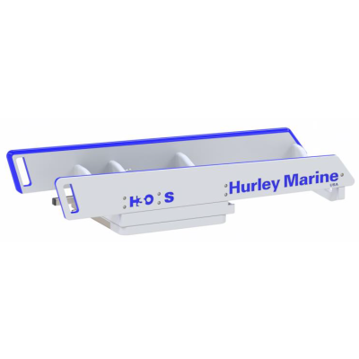 Hurley H3OS Davit w/Hand Winch  White - H3o s - 9084628
