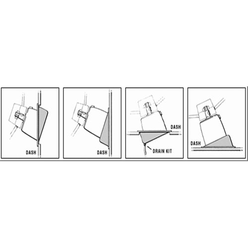 Seastar Dashkit 20&deg; For Seastar Hydraulic Helms - Ha5419 2 - HA5419
