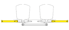 Seastar Outboard Cylinder Side Mount - Hc5370 3a 72dpi - HC5370-3