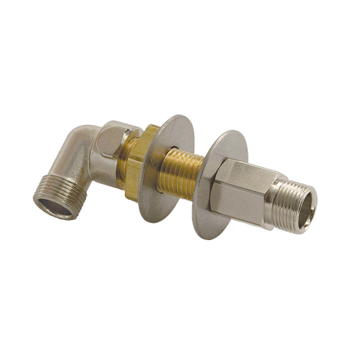 Seastar Bulkhead Fitting Kit L=3/4" For 3/8" Tube, Single Cylinder - Hf5512 72dpi - HF5512