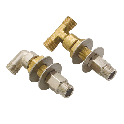 Seastar Bulkhead Fitting Kit L=3/4" For 3/8" Tube, Twin Cylinder - Hf5514 72dpi - HF5514