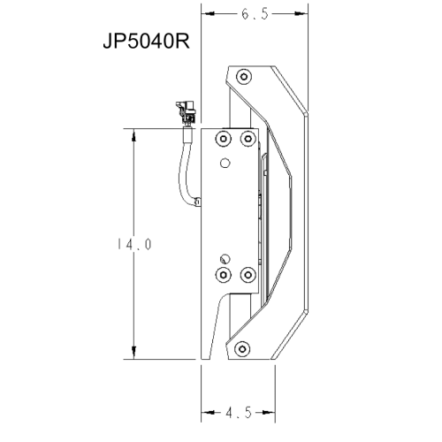 Seastar Electro Hydraulic Jackplate Powerlift, 4" Setback - Jp5040r 1 72dpi 1 - JP5040R