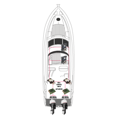 Nhk Mec Canbus T-Harness (R/C-1) (Nm0647-09) - Ke4 outboardtotaal - 9064761