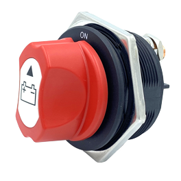 Battery Switches, Plastic, On/Off/Out, 300a Continuous, &Oslash;55mm - L0610842 72dpi - L0610842
