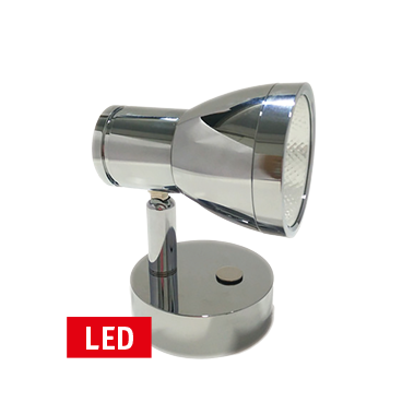 Led Wall-Reading Light, Stainless Steel, 10-30v, With Switch - L1900015 72dpi - L1900015