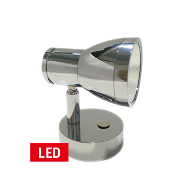 Led Wall-Reading Light, Stainless Steel, 10-30v, With Switch - L1900015 72dpi - L1900015