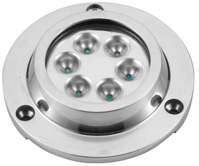 Led Underwater Light With Stainless Steel Housing, Lumen 188lm, Blue, Incl. 1,5m-Cable, Ip68 - L1900299 - L1900299