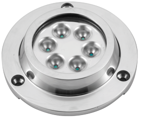 Led Underwater Light With Stainless Steel Housing, Lumen 188lm, Blue, Incl. 1,5m-Cable, Ip68 - L1900299 - L1900299