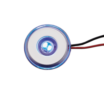 Led Courtesy Light, Blue, Round, 2x0.2w Smd 2835 Led, &Oslash;39mm - L1902062b 72dpi - L1902062