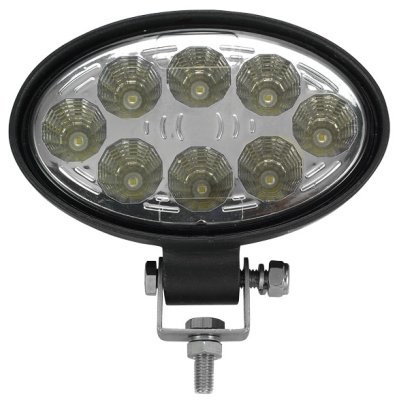 Led Deck- & Floodlight Lamp, 8-30v, Led 8x 3w, Aluminum Housing (&Oslash;108mm), Cool White, Ip67 - L2001511 72dpi - L2001511