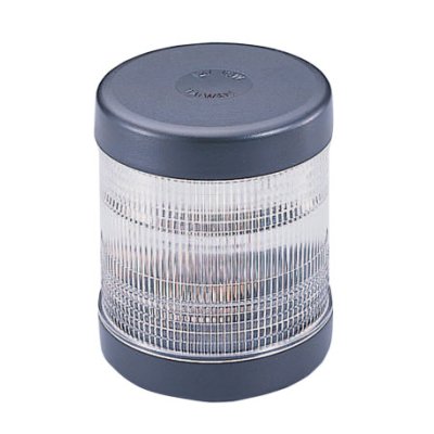 All-Round Navigation Light, 12v/6w, 360&deg;, Black Housing With Clear Lens - L4400161 72dpi - L4400161