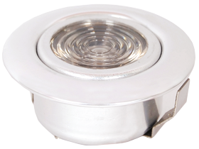Plastic Led Ceiling Light (Mini), Built-In, 12v/1,2w, Led; Warm White - L4400229 72dpi - L4400229