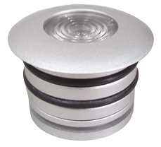 Led Ceiling Light (Mini), Aluminum Housing, Built-In, 8-30v/3,1w, Led 1x 3w, H=3,2mm - L4400230 72dpi - L4400230
