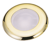 Plastic Led Ceiling Light With Chromed Cover, &Oslash;77.2mm, Built-In, 12-24v/1,8w, Warm White - L4400251 1 - L4400251