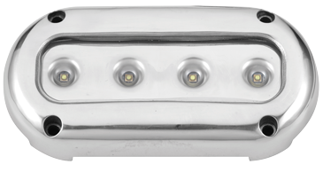 Led Stainless Steel 316 Underwater Light, Surface Mount, 68lm, Blue, Ip68 - L4400297 72dpi - L1901298