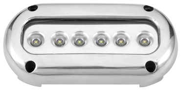Led Unterwater Light With Stainless Steel Housing, Lumen 156lm, 6x Blue, Incl. 1,5m-Cable, Ip68 - L4400298 72dpi 1 - L1901299