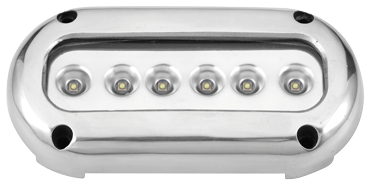 Led Unterwater Light With Stainless Steel Housing, Lumen 156lm, 6x Blue, Incl. 1,5m-Cable, Ip68 - L4400298 72dpi 1 - L1901299
