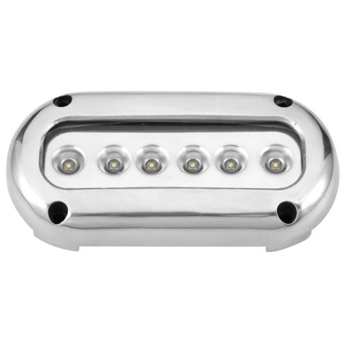 Led Stainless Steel 316 Underwater Light, Surface Mount, 670lm, Cool White, Ip68 - L4400298 72dpi - L4400298