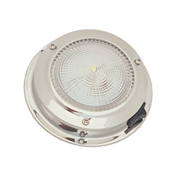 Stainless Steel Led Dome Light, Built-On, 12v/1,7w, Led 20x5&oslash;, H32mm, Cool White - L4400535 72dpi 2 - L4400535