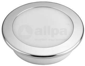 Allpa Plastic Led Ceiling Light With Stainless Steel Cover, Ø107.8mm, Built-In, 12v/7,5w, Led 16x 5ø, Warm White - L4400604 0 72dpi - L4400604
