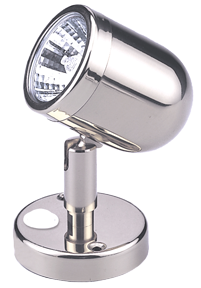 Led Wall-Reading Light (Mini), Stainless Steel, 12v, Led 12x 5&oslash;, H=109mm - L4400923 72dpi - L4400923