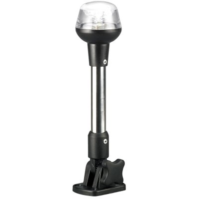 Led All-Round Light, 12v, 360&deg;, Led 1x 0,5w, Black Housing, H=241mm - L4401126 72dpi - L4401126